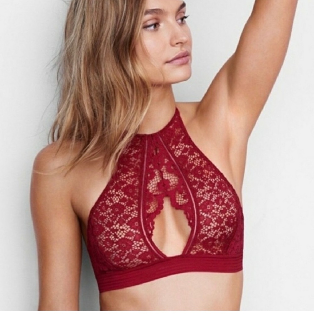 Victoria Secrets very sexy high neck bralette, size SP